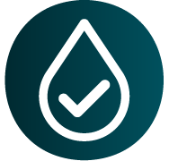 Audifort benefit icons indicating natural formula, easy-to-swallow capsules, and non-habit forming composition.