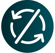 Audifort benefit icons indicating natural formula, easy-to-swallow capsules, and non-habit forming composition.
