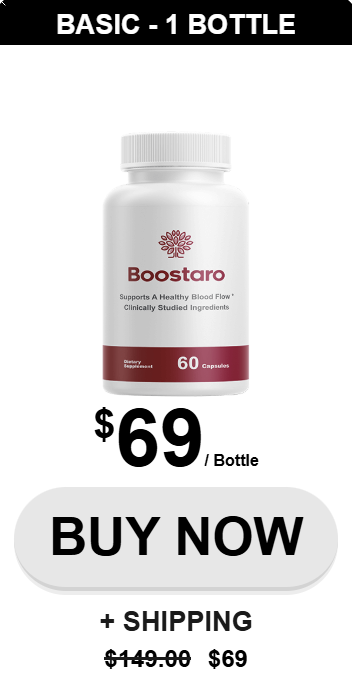 Discounted pricing packages for Boostaro, featuring the 6-bottle Best Value bundle and 3-bottle Good Value option.